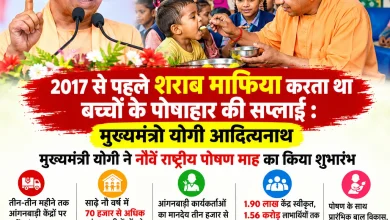 Photo of 70 हजार आंगनबाड़ी केंद्रों का हुआ कायाकल्प, वाराणसी में बोले सीएम योगी- ‘पहले होता था बड़ा खेल’