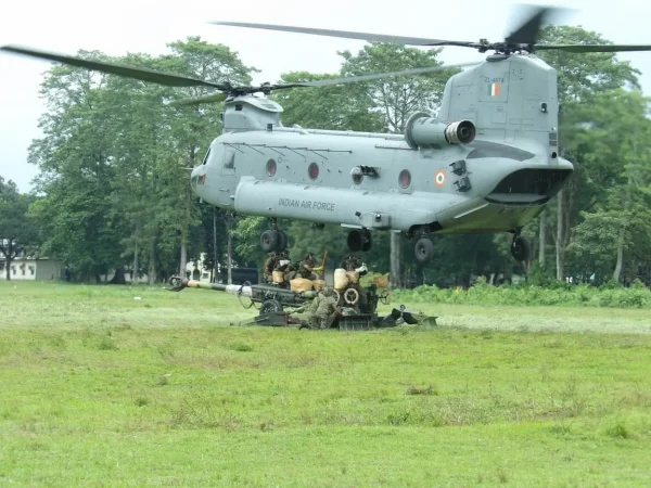 Chinook helicopters.