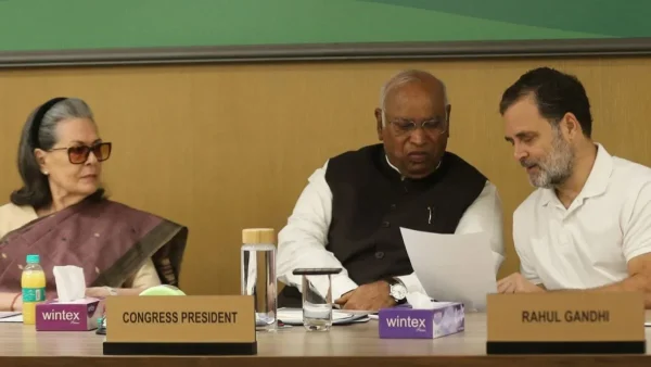 Congress Working Committee (CWC) meeting