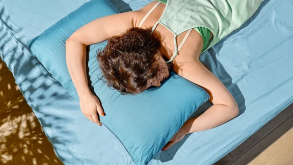 As soon as you wake up, you see traces of saliva on your pillow
