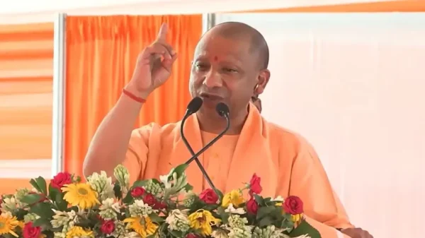 CM Yogi roared in Balrampur