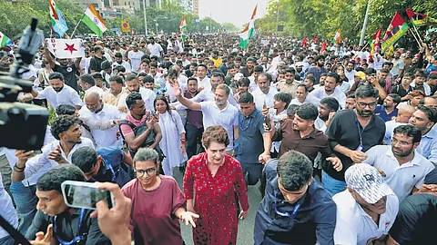 Rahul's march